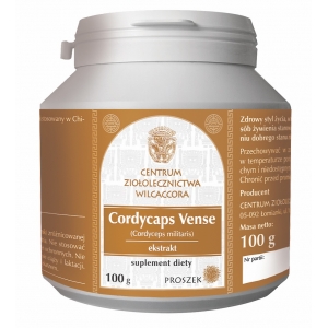 Cordycaps Vense (Cordyceps militaris) ekstrakt 100 g